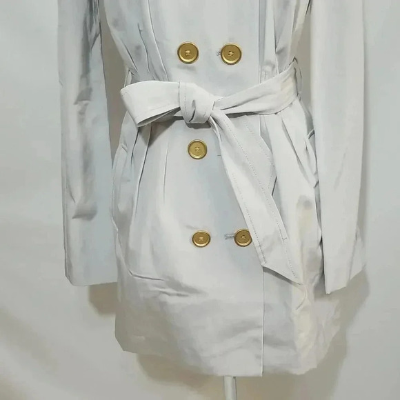 {Armani Exchange} Silver Color Trench Coat - Picture 8 of 16